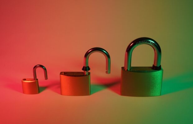 Photo Security padlock